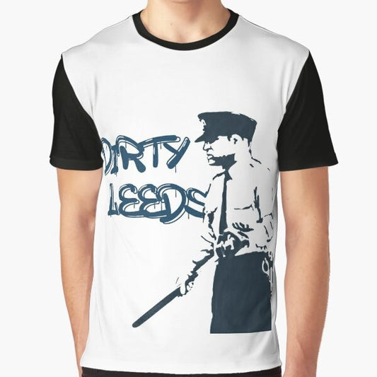 Dirty Leeds Graphic T-Shirt with Leeds United FC Logo