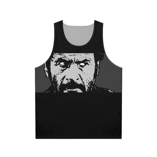 Tuco Unisex Tank Top featuring Clint Eastwood's iconic character from Sergio Leone's Spaghetti Western films