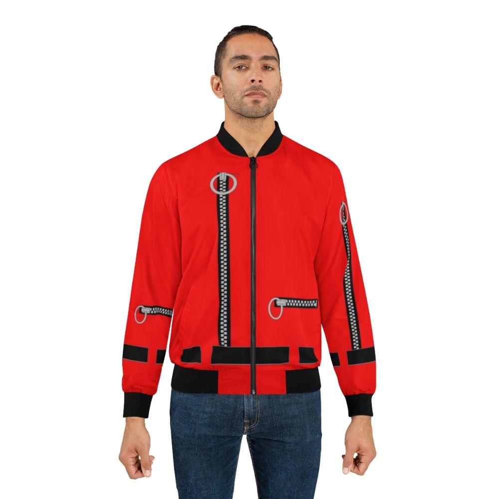 Vintage Captain Scarlet bomber jacket with retro 1960s design - Lifestyle