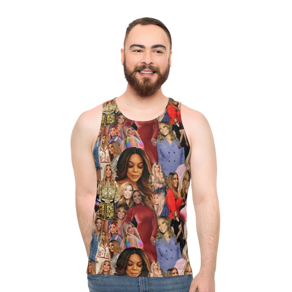 Wendy's Repetition Unisex Tank Top - men