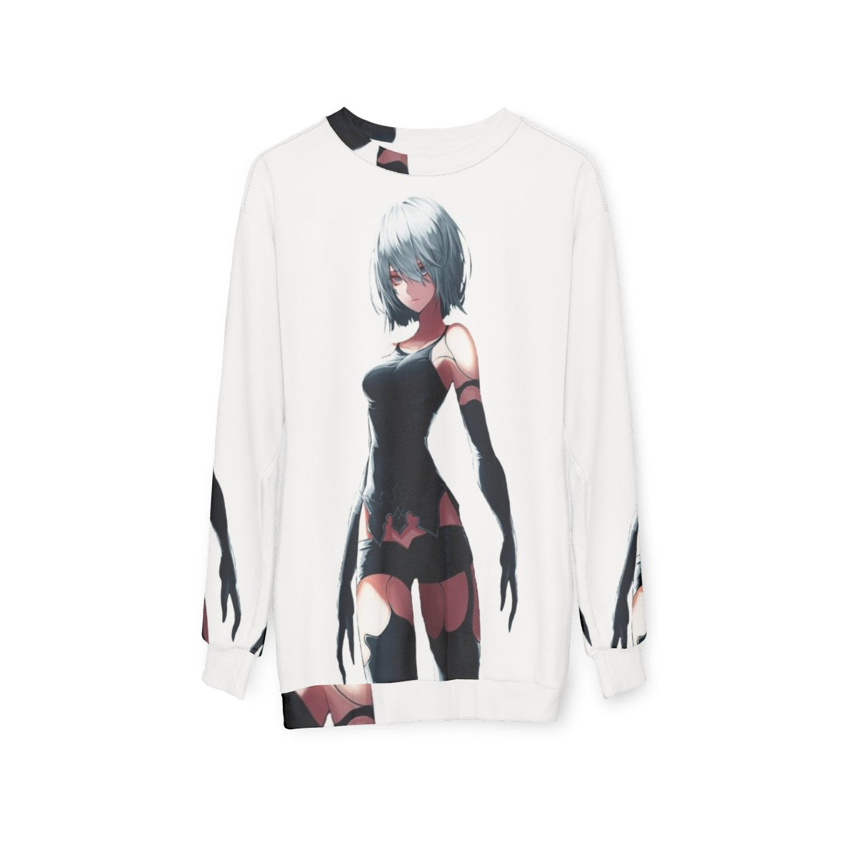 Nier Automata Yorha Type A No 2 Sweatshirt - hanging