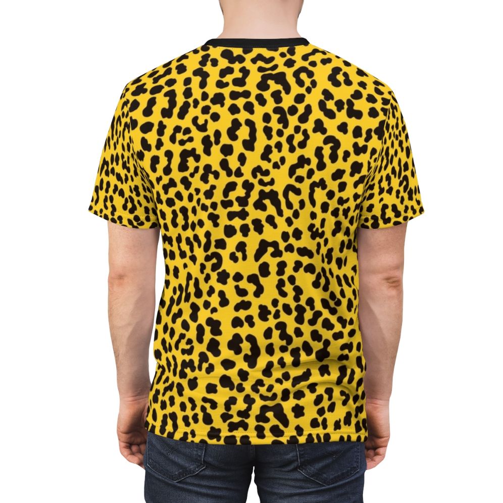 Vibrant leopard print graphic t-shirt with a bold, trendy look - men back