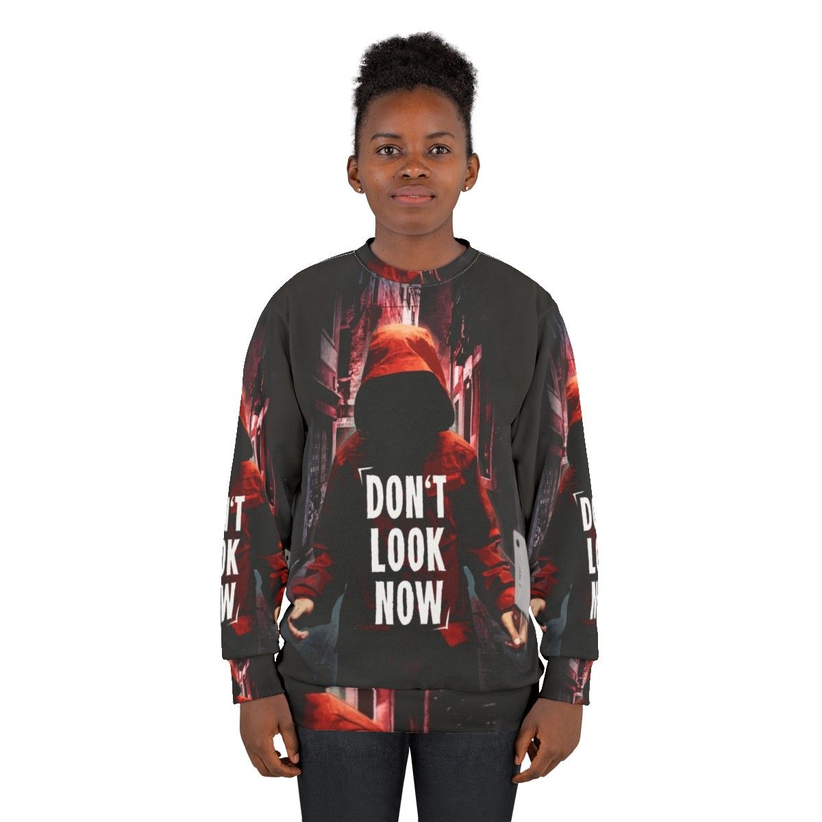 Don't Look Now Sweatshirt - Horror Movie Thriller Inspired by Nicolas Roeg Film - women