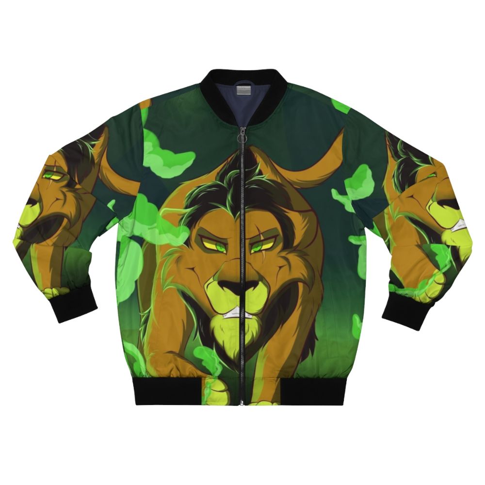 Scar Lion King Bomber Jacket featuring iconic villain character from Disney's The Lion King