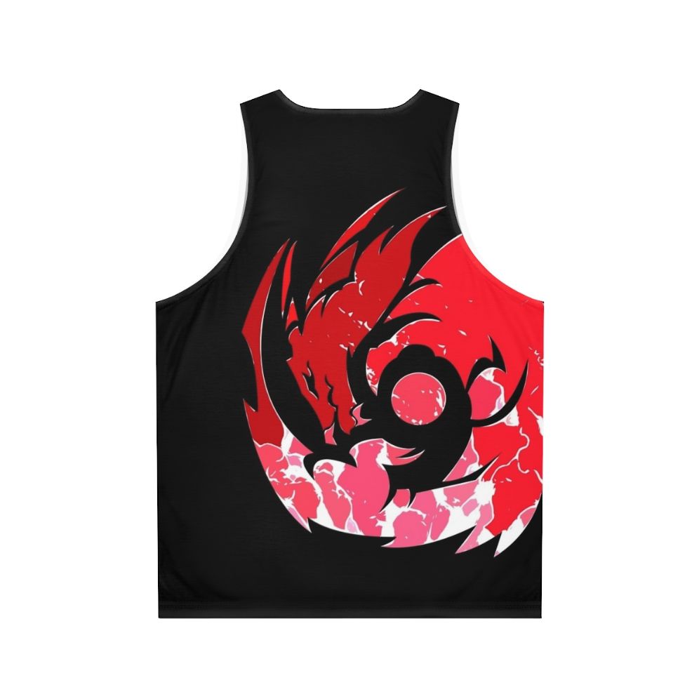 Mystic fire dragon unisex tank top - Back