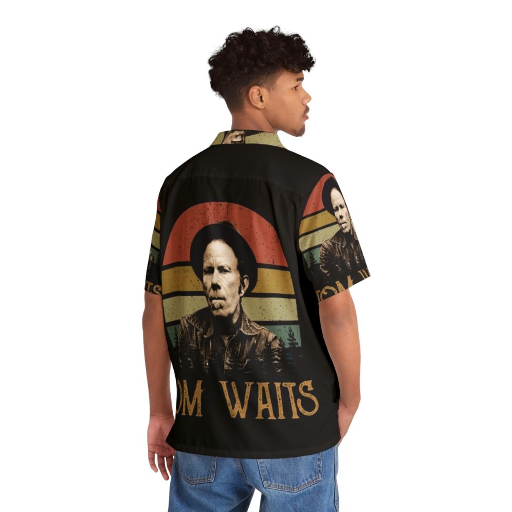 Tom Waits Music Icons Hawaiian Shirt - People Back