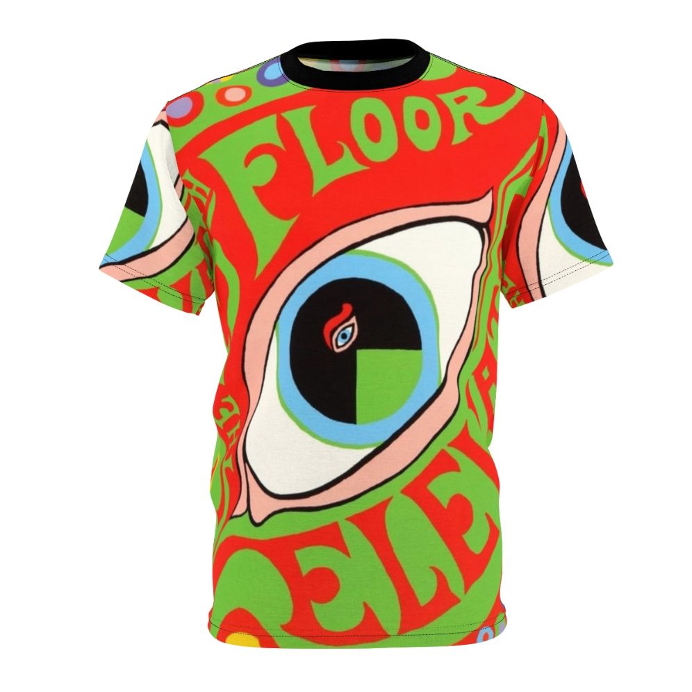 Vintage-style 13th Floor Elevators graphic t-shirt design