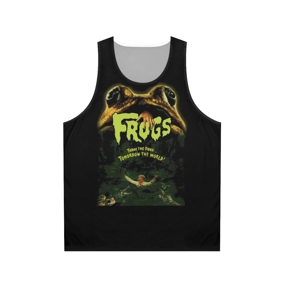 Frog Unisex 70s Horror Tank Top