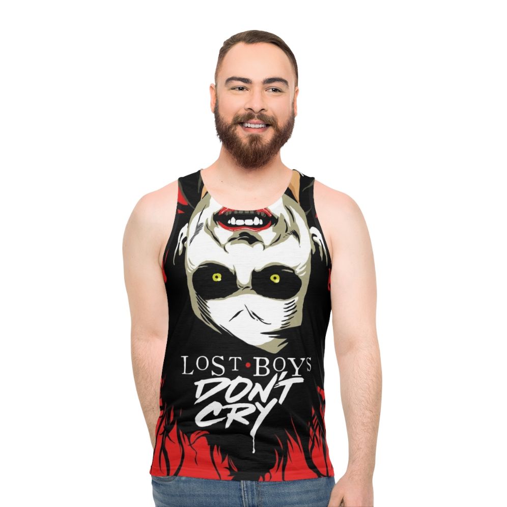 Goth and horror unisex tank top - men