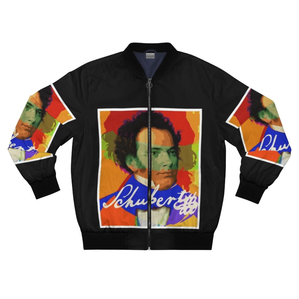 Classic Composer Bomber Jacket featuring a 50s style design