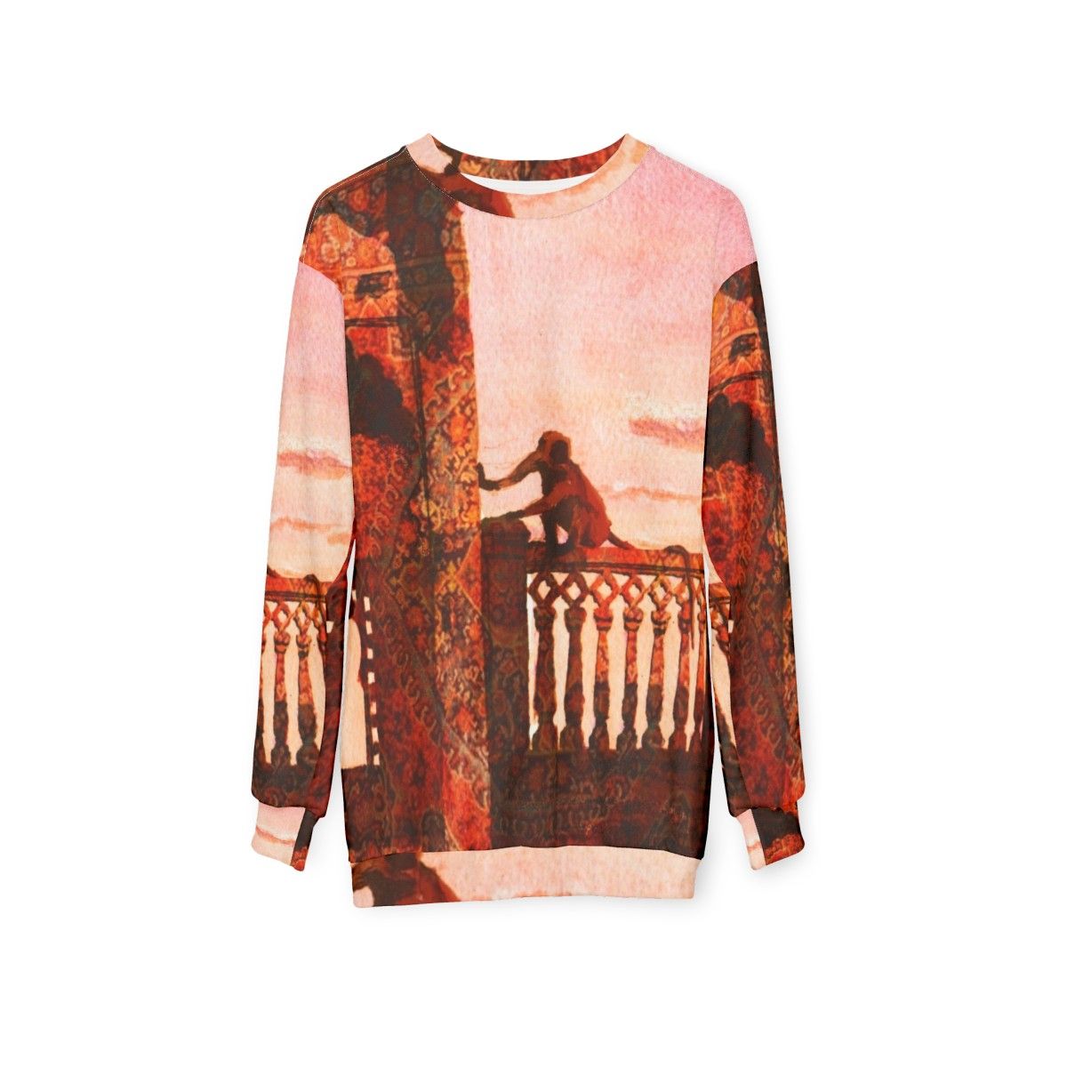 Artic Monkeys Macacos Watercolor Animal Print Sweatshirt - hanging