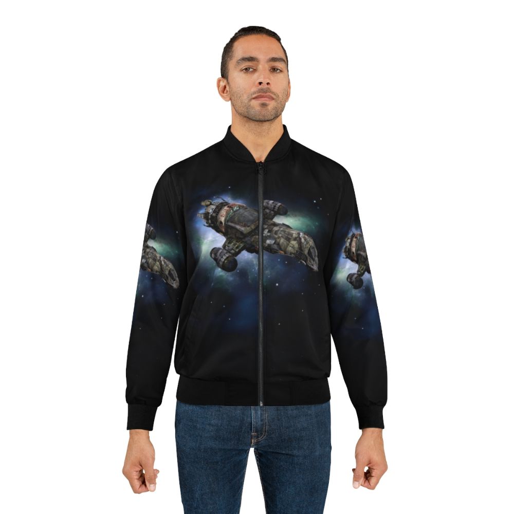 Firefly inspired bomber jacket with space and sci-fi design - Lifestyle