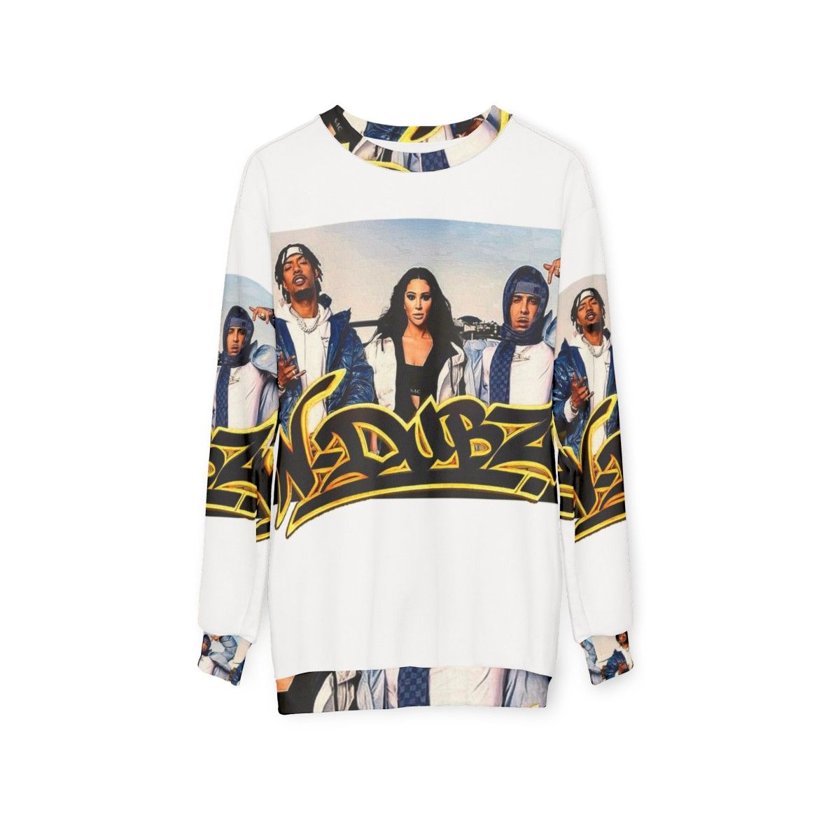 N Dubz Sweatshirt - Official Music Merchandise for Rap Fans - hanging