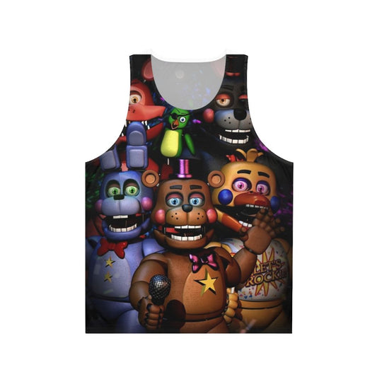 FNAF Security Breach Unisex Horror Gaming Tank Top