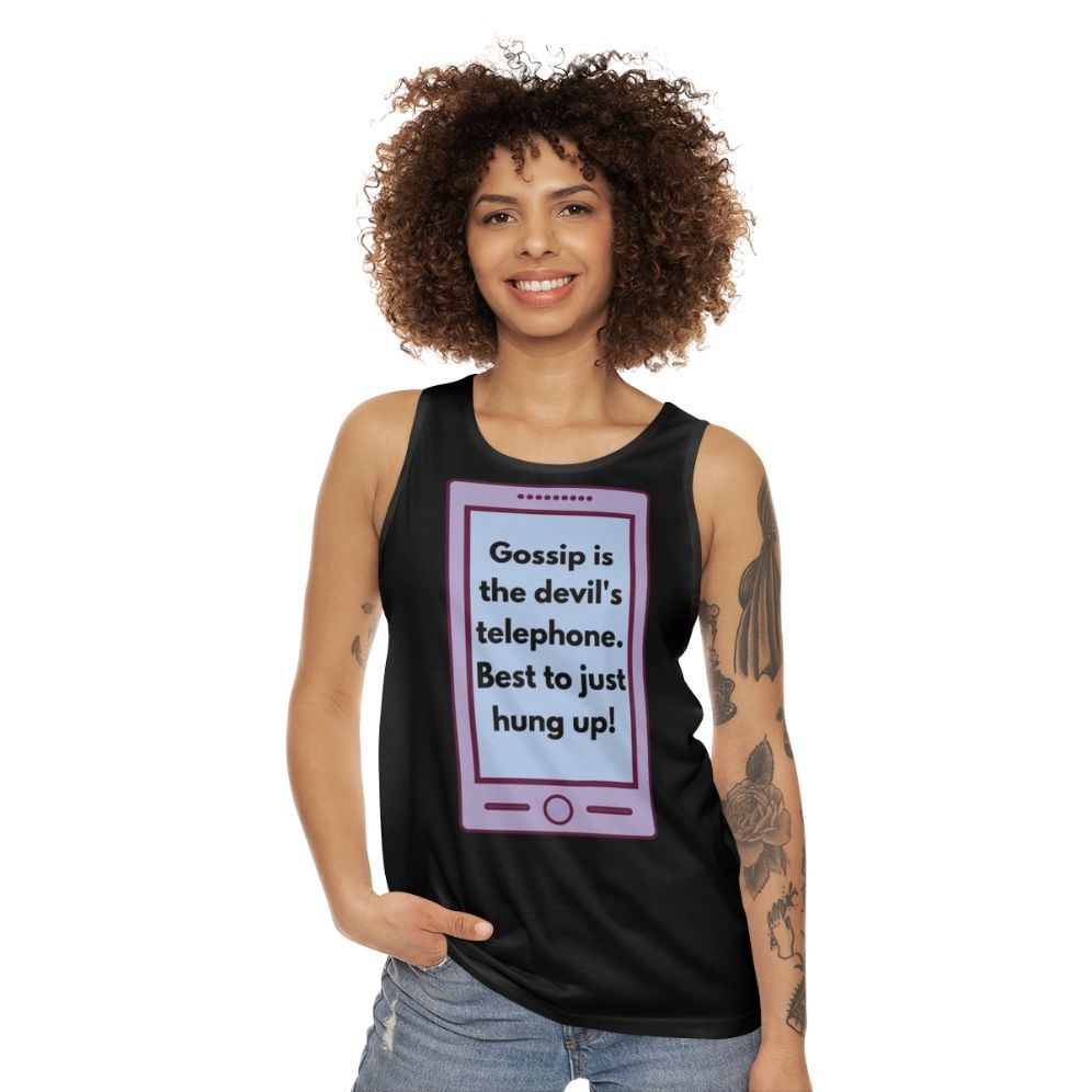 Schitt's Creek inspired fan art unisex tank top - women