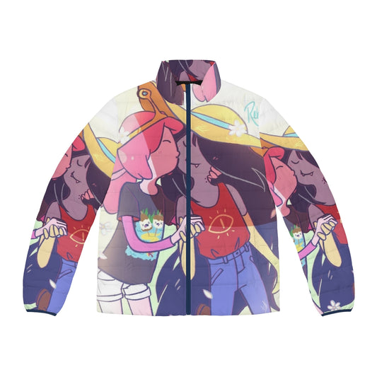 Bubbline Puffer Jacket featuring Marceline and Princess Bubblegum from Adventure Time