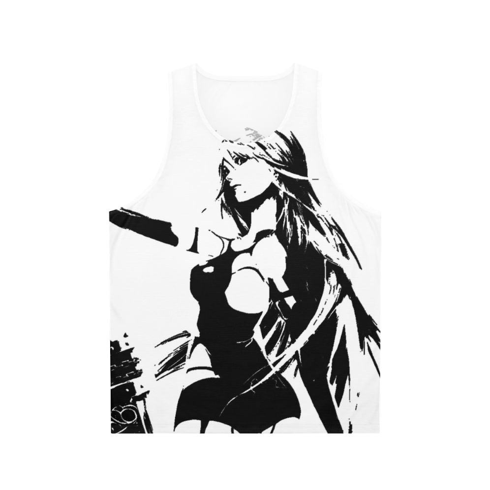 Weathered A2 Nier Automata Unisex Tank Top