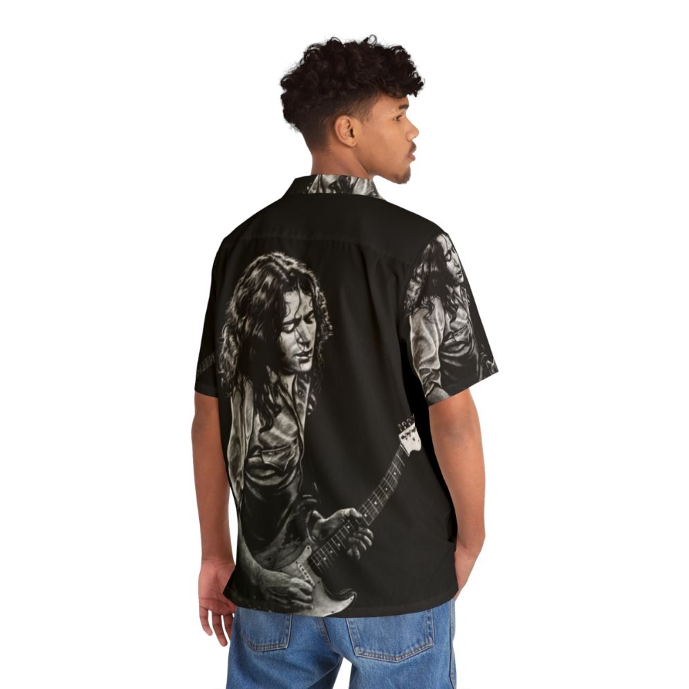 Rory Gallagher Hawaiian Shirt featuring the legendary Irish guitarist - People Back