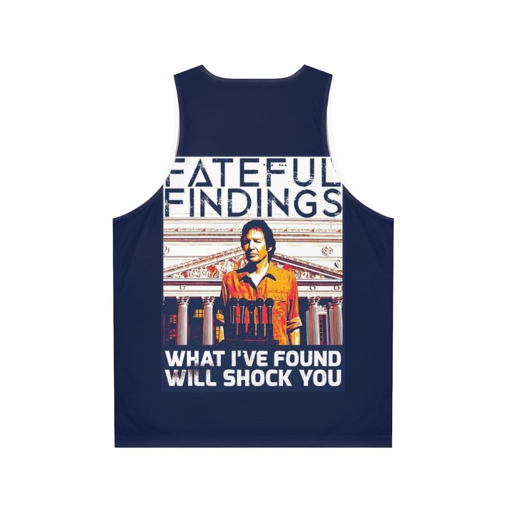 Unisex Fateful Findings Tank Top - Back