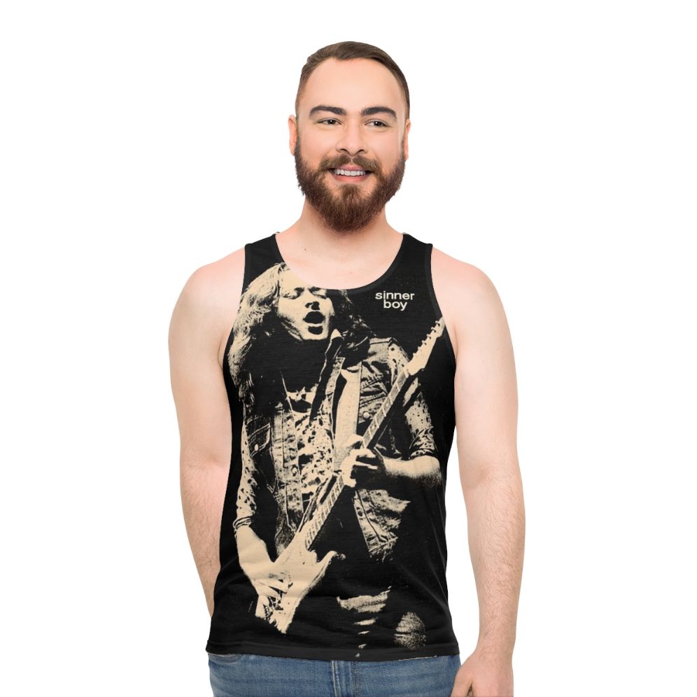 Sinner Boy unisex blues rock tank top - men