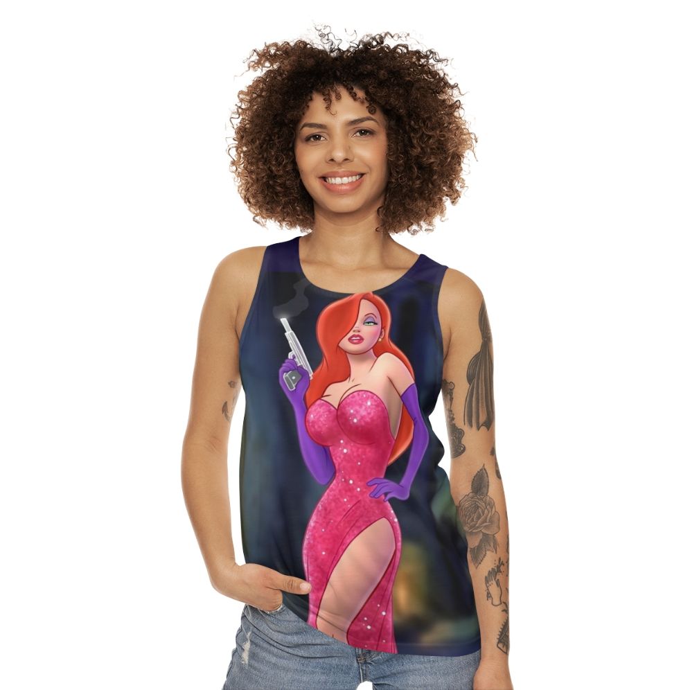 Jessica Rabbit Inspired Unisex Tank Top - women