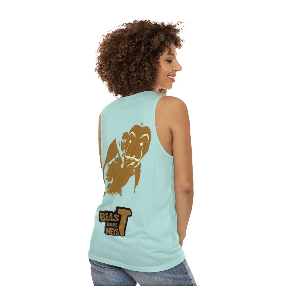 Money Heist Inspired Unisex Tank Top - women back