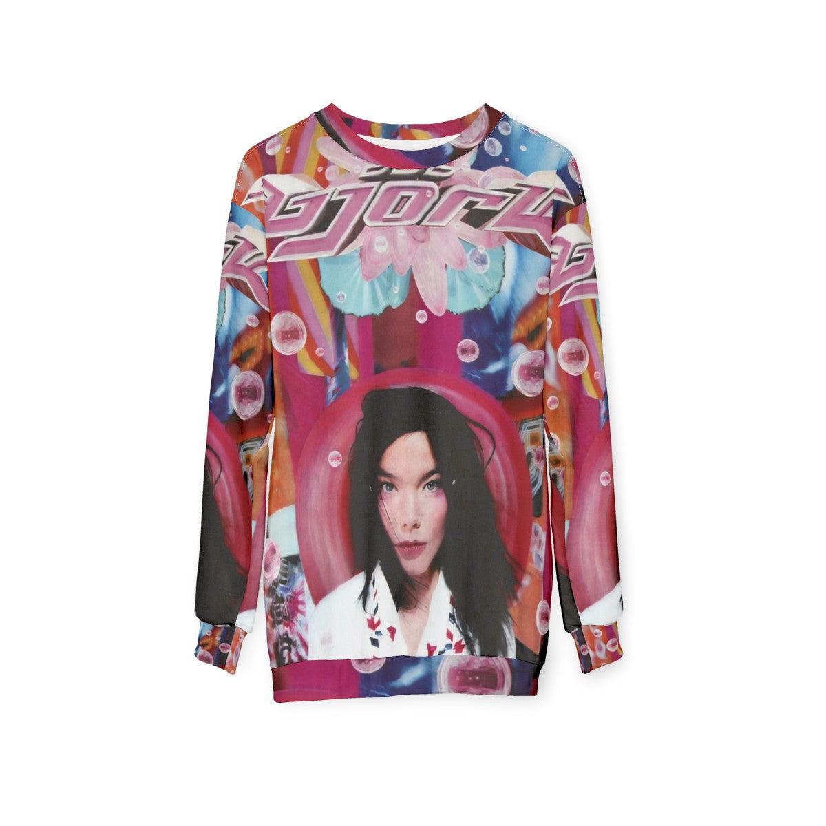 Björk Icelandic Sweatshirt featuring 90s music artist - hanging