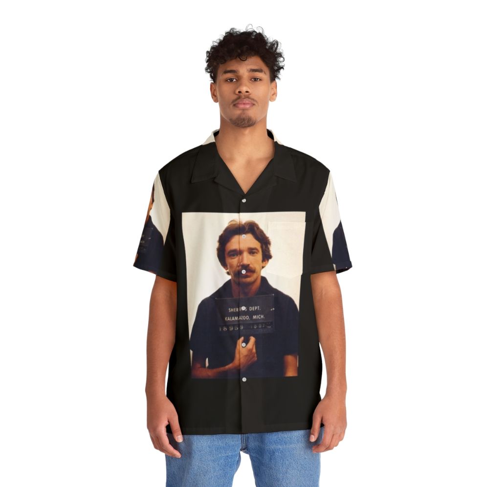 Tim Allen Mugshot Hawaiian Shirt - People Front