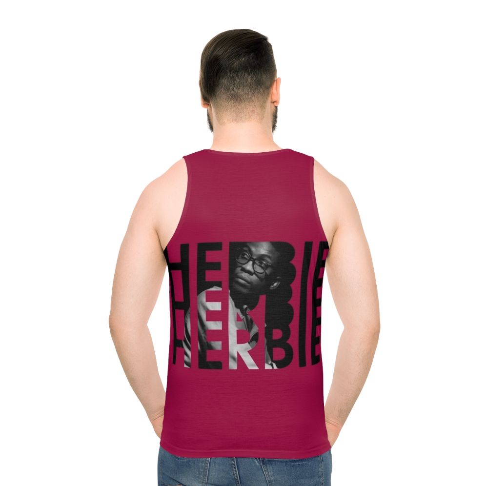 Herbie Hancock Jazz Music Unisex Tank Top - men back