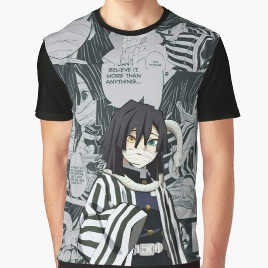 Demon Slayer Obanai Iguro Graphic T-Shirt