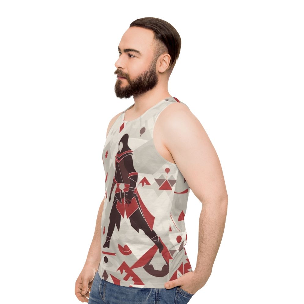 Assassins Creed Unisex Tank Top - men side