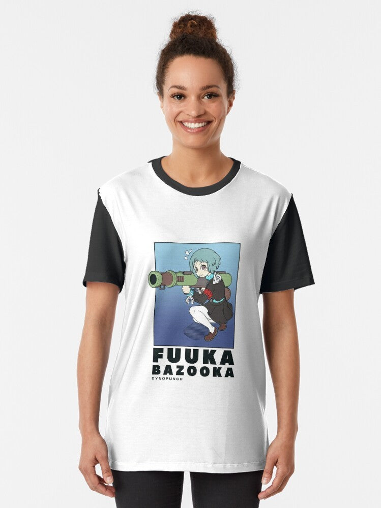 Persona Fuuka Yamagishi Bazooka Graphic T-Shirt - Women