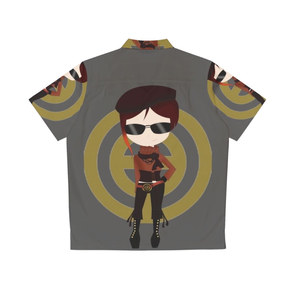 Chibi Coco From Team Cfvy Hawaiian Shirt - Back