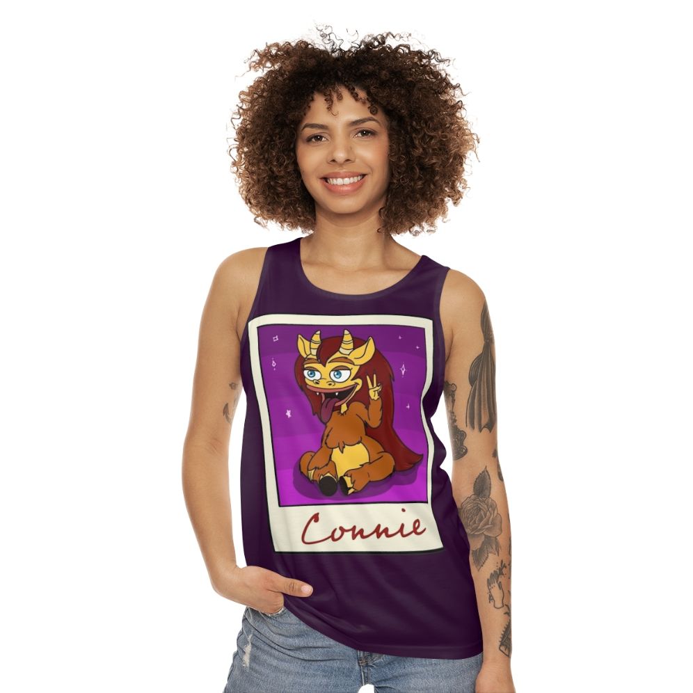 Big Mouth Hormone Monster Connie Unisex Tank Top - women