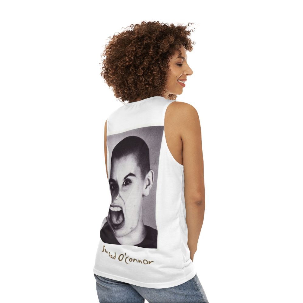 Sinead O'Connor 90s Unisex Tank Top - women back