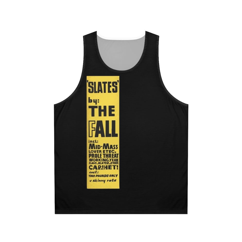 The Fall Band Mark E Smith Punk Rock Unisex Tank Top