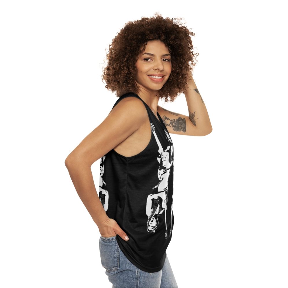 Randy Rhoads "Forever" Unisex Heavy Metal Tank Top - women side