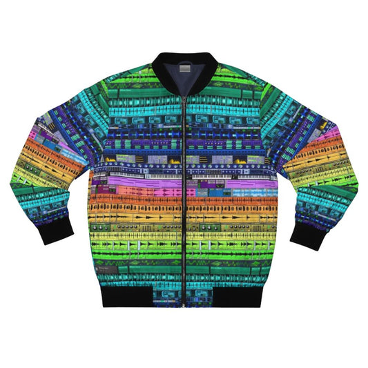 Producer's Choice Bomber Jacket for Music Production and Audio Engineering