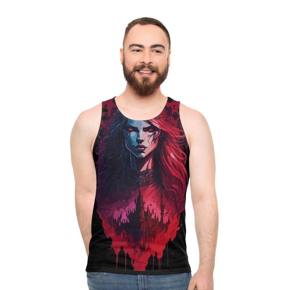 Castlevania Carmilla Unisex Tank Top - men