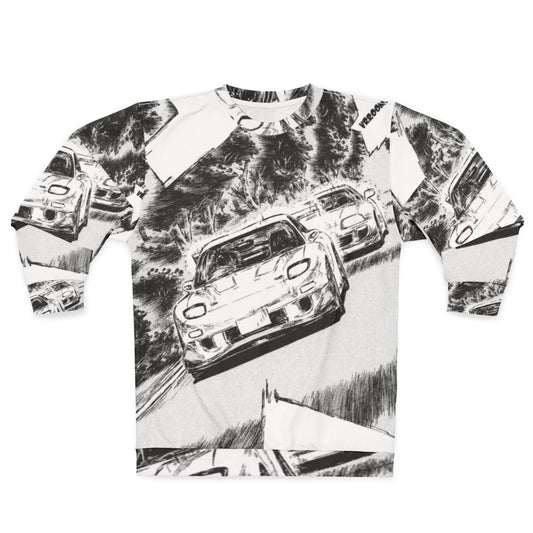 Initial D Rx7 vs Supra JDM Anime Sweatshirt