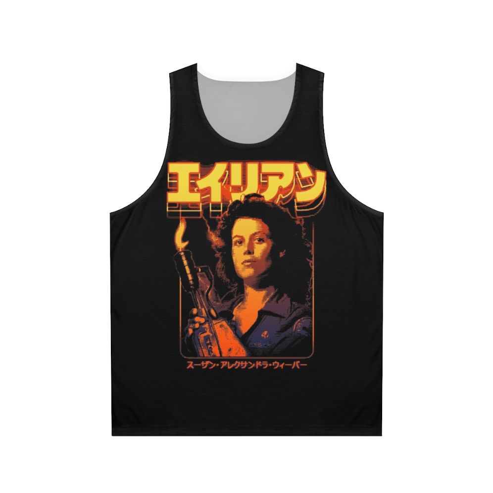 Retro Sci-Fi Alien Ellen Ripley Unisex Tank Top