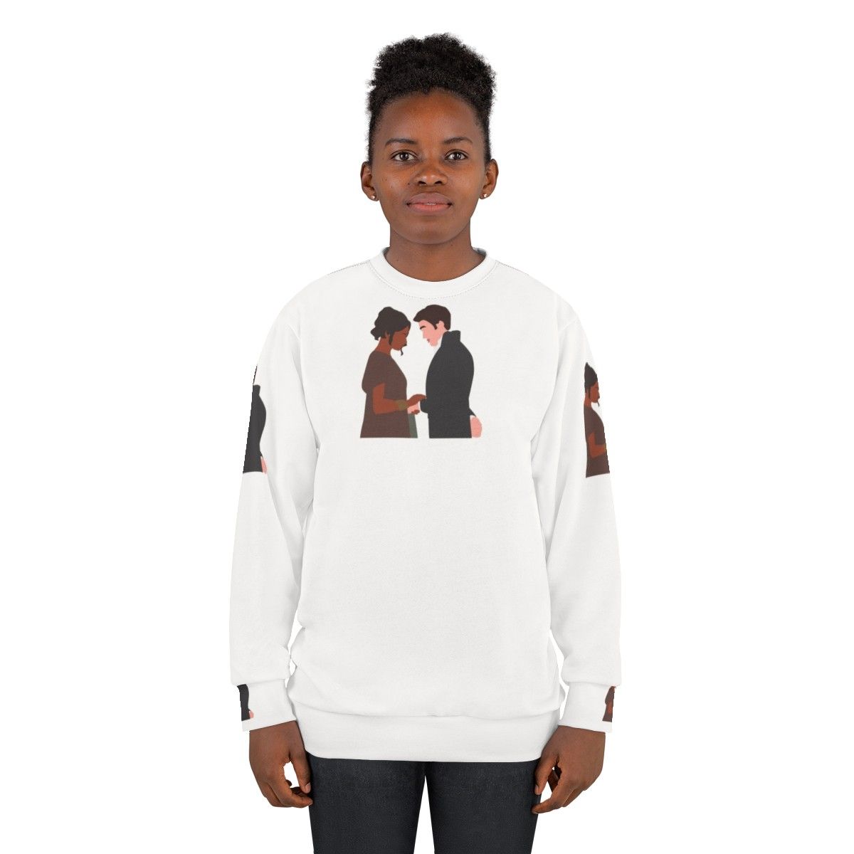 Bridgerton Netflix Kanthony Sweatshirt featuring Anthony Bridgerton and Kate Sharma - women