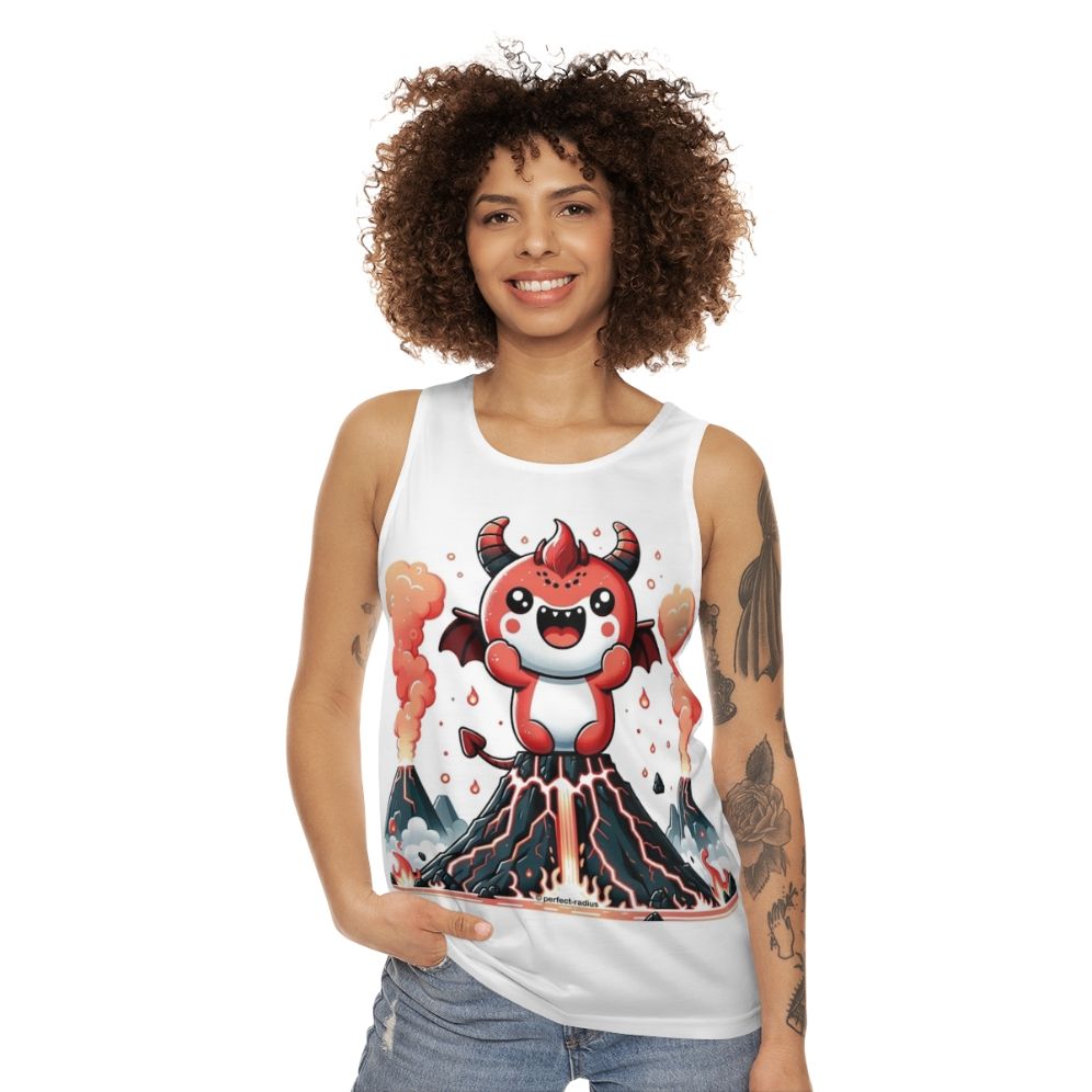 Legendary demon animals fantasy unisex tank top - women