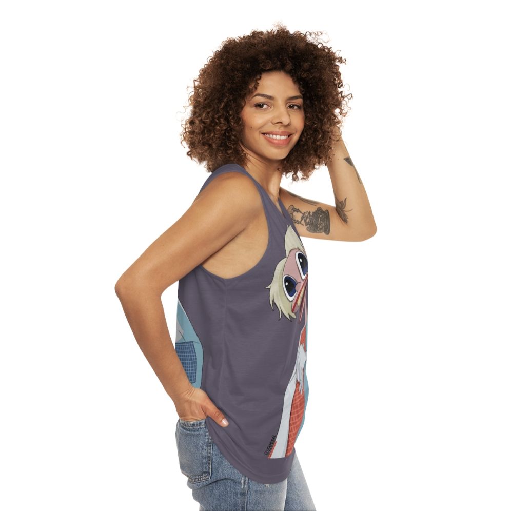 Creepy Ratafak Plachta Unisex Tank Top - women side