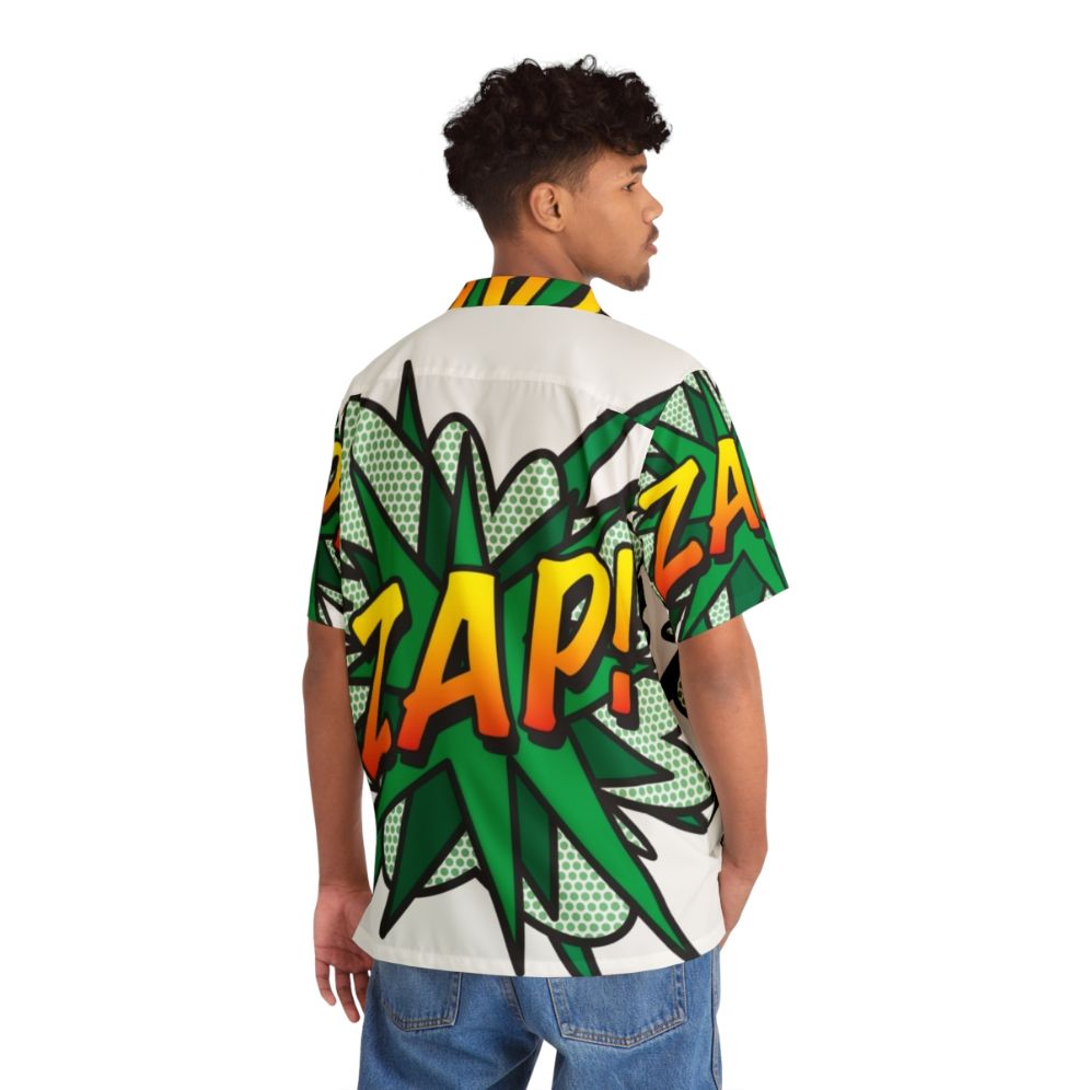 Retro zap comic book pop art Hawaiian shirt - People Back