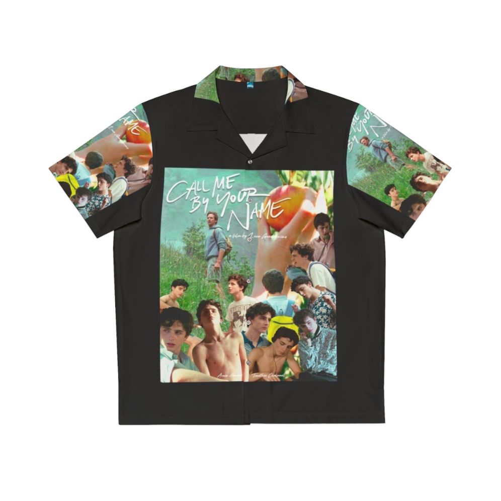 Call Me By Your Name Exclusive Hawaiian Shirt featuring Timothee Chalamet and Armie Hammer