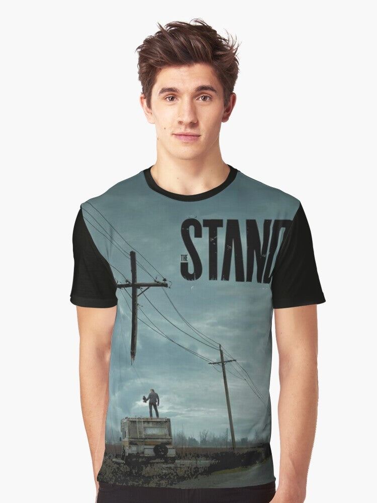 Apocalyptic "The Stand" graphic t-shirt featuring characters from the Stephen King novel and TV series - Men