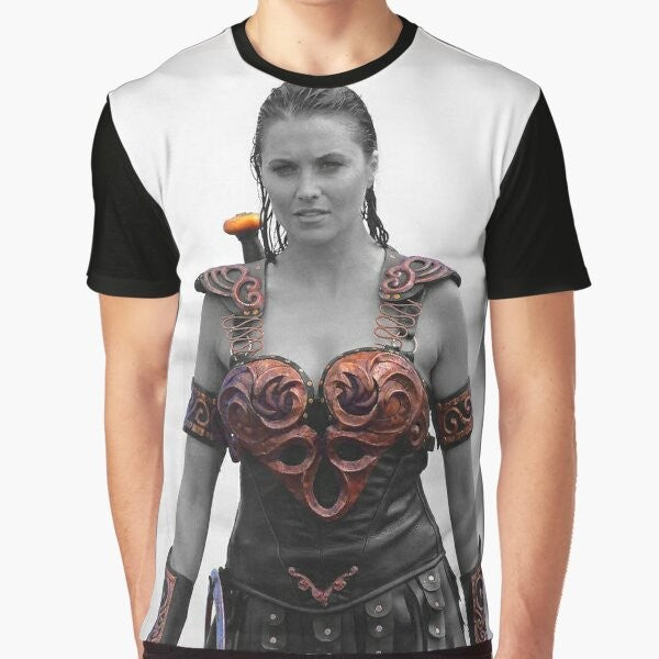 Xena Warrior Princess graphic design t-shirt