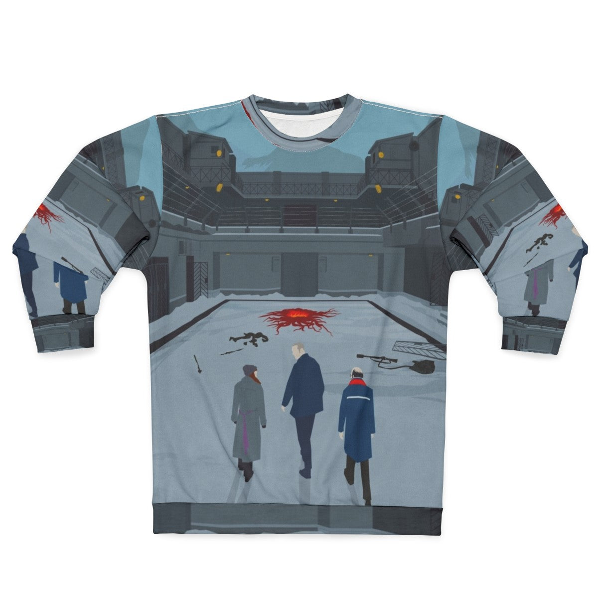 Stranger Things Fan Art Graphic Print Sweatshirt