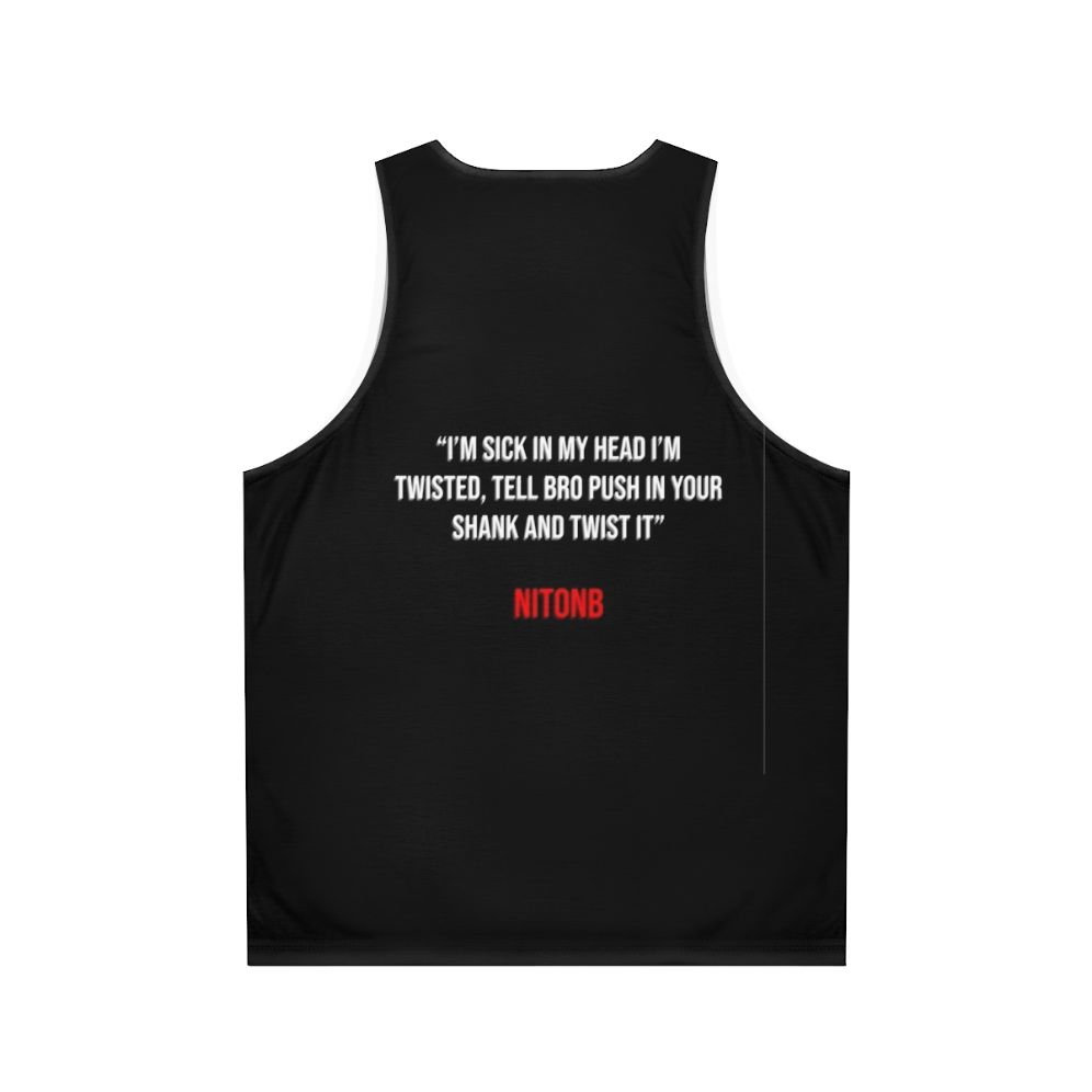 UK Drill and Grime Unisex Tank Top - Back